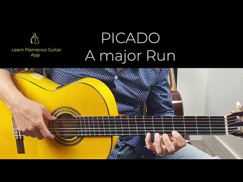 PICADO SCALES- FLAMENCO GUITAR