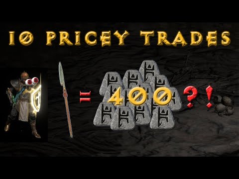Get Rich By Unexpected Treasures - 10 Pricey Trade Examples! [Diablo 2 Resurrected Items]