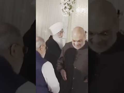 बाबा जी दर्शन करने आए अमित शाह | radha swami satsang #shorts