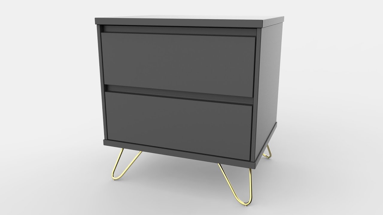 Elona Bedside Table | 3D Model