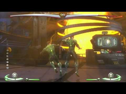 Green Lanter Combo Video (injustice gods among us)