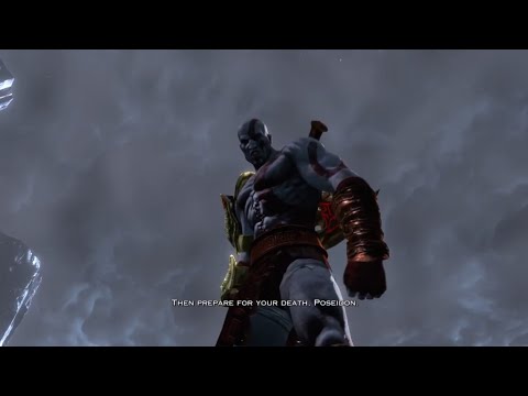 Kratos: "Then Prepare For Your Death, Poseidon! (God of War 3)