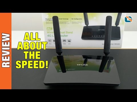 TP-LINK AC750 Wireless Dual Band 4G LTE Maršrutizatorius video