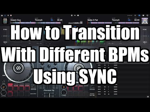 DJay Pro 2 Tutorial: How to Transition With Different BPMs Using Sync – TimmyG