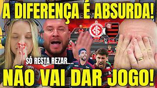 GAUCHOS REAGEM A ESCALAÇÃO DE INTERNACIONAL X FLAMENGO