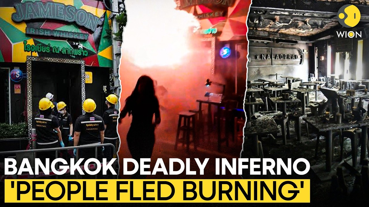 Bangkok Bar Fire: MOMENT Blaze Erupts, 27 Dead As Patrons Struggle To Escape | WION Originals