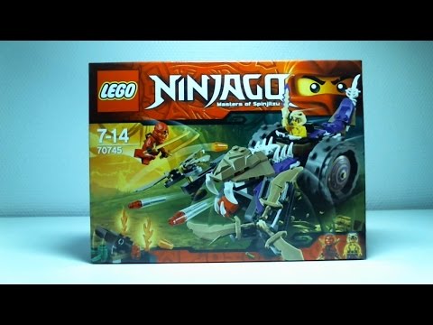 Vidéo LEGO Ninjago 70745 : Le broyeur Anacondra