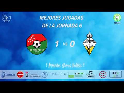 Resumen CD Móstoles URJC 1-0 CD Galapagar Jornada 6 Tercera RFEF
