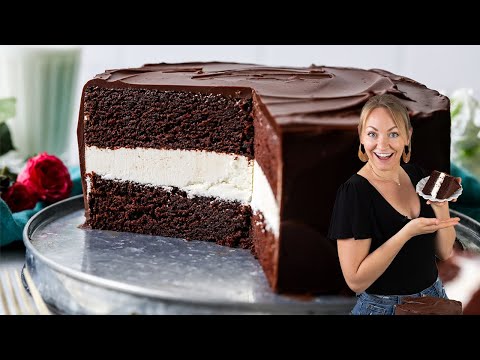 The Giant Version of a Classic Childhood Snack: Ding Dong Cake