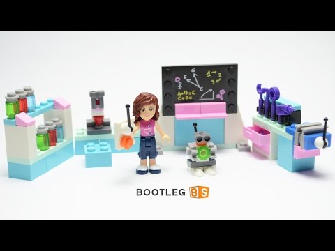 Vidéo LEGO Friends 3933 : L'atelier scientifique d'Olivia