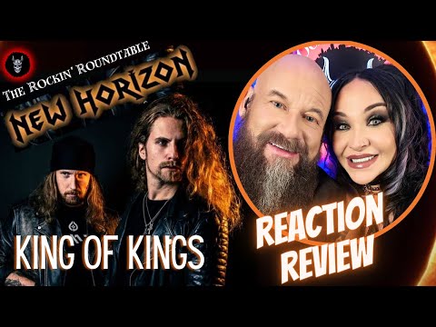 Metal Couple REACTS and REVIEWS - New Horizon "King of Kings" - Official Music Video