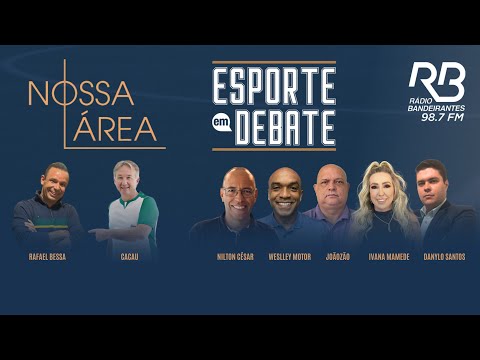 🔴Rádio Bandeirantes Goiânia - AO VIVO - (NOSSA ÁREA E ESPORTE EM DEBATE)  -  03/12/2025