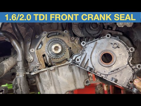 1.6 / 2.0 TDI Front Crankshaft Oil seal replacement - 2014 Skoda Octavia