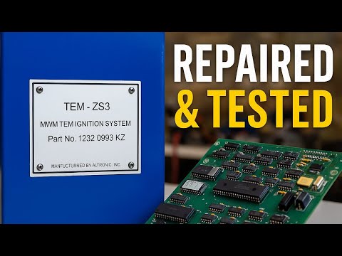 MWM TEM ZS3 Ateşleme Kutusu Onarıldı | Ignition Box Repair & Live Test