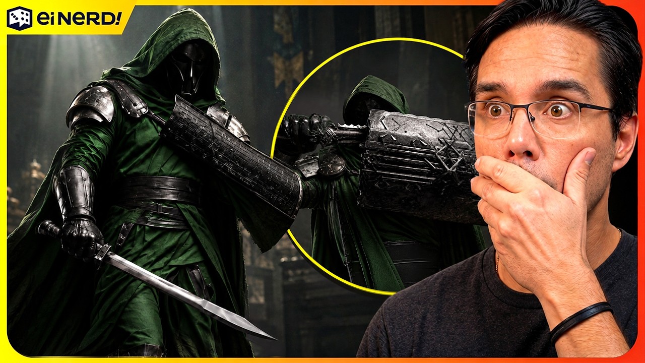 VAZOU ESPADA E ESCUDO DO DOUTOR DESTINO EM DOOMSDAY