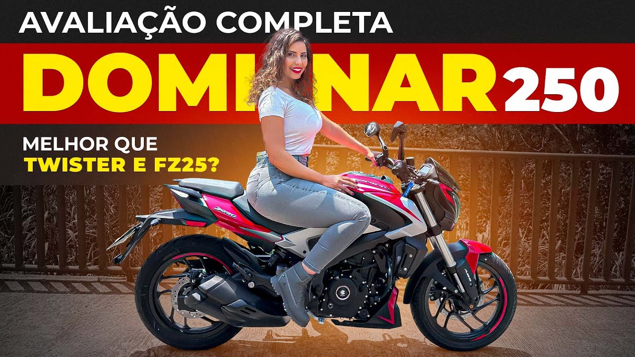 TESTE DOMINAR 250 *MELHOR QUE CB300?* DOMINAR 250 PREÇO, CORES, PRÓS E CONTRAS, CONSUMO E SEGURO 🚨