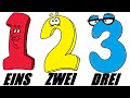 ♫ German Numbers Song ♫ Zahlenlied ♫ Zahlen Lernen ♫ Zählen von 1 bis 10 ♫