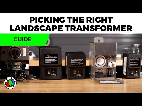 How To Pick The Right Transformer For Your Landscape Lights
