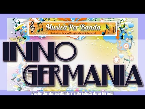 INNO NAZIONALE GERMANIA - PER BANDA