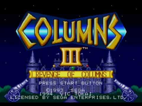 Columns III : Revenge of Columns Megadrive