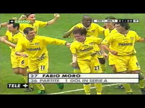 Serie A 2001-2002, day 30 Chievo - Milan 1-1 (F.Inzaghi, Moro)