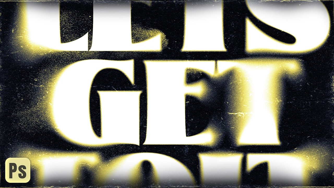 Dissolving Text Effect - Photoshop Tutorial