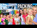 PACKING for 16 KiDS! ROAD TRiP EDITiON! | *What not to do!*