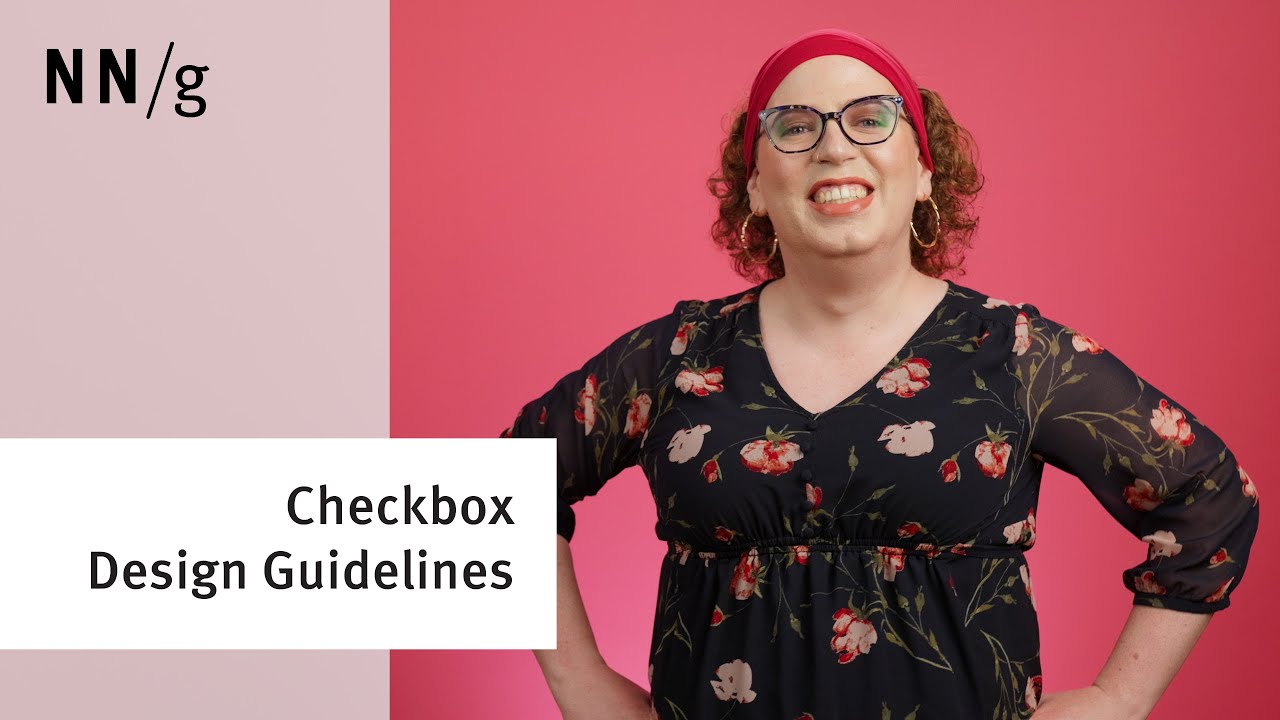 Checkbox Design: 8 Guidelines