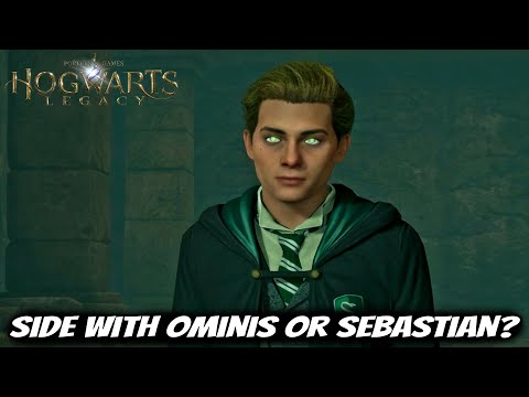 Hogwarts Legacy - Side with Ominis or Sebastian? In The Shadow of Time Quest | (Both Outcomes)