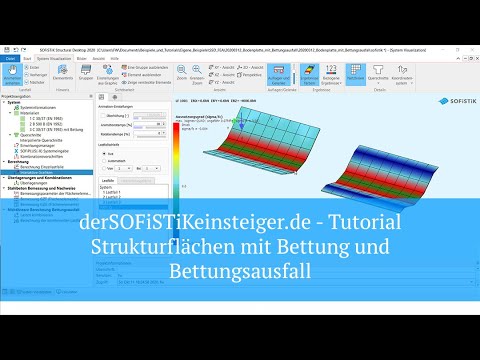SOFiSTiK - Structural surfaces with bedding and bedding failure