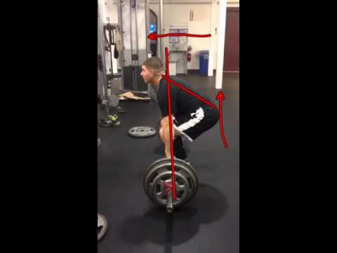 Deadlift form analyzed