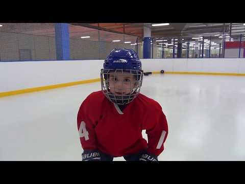 Развивающие упражнения и тренировки по хоккею для детей. Hockey training for children #5