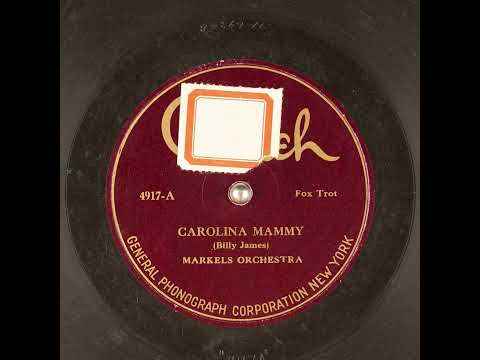 Carolina Mammy - Markels Orchestra