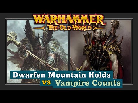 Dwarfs vs Vampire Counts | Warhammer The Old World Battle Report 2000pts