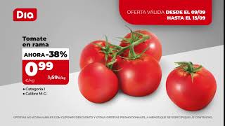 Dia Oferta Tomate en rama anuncio