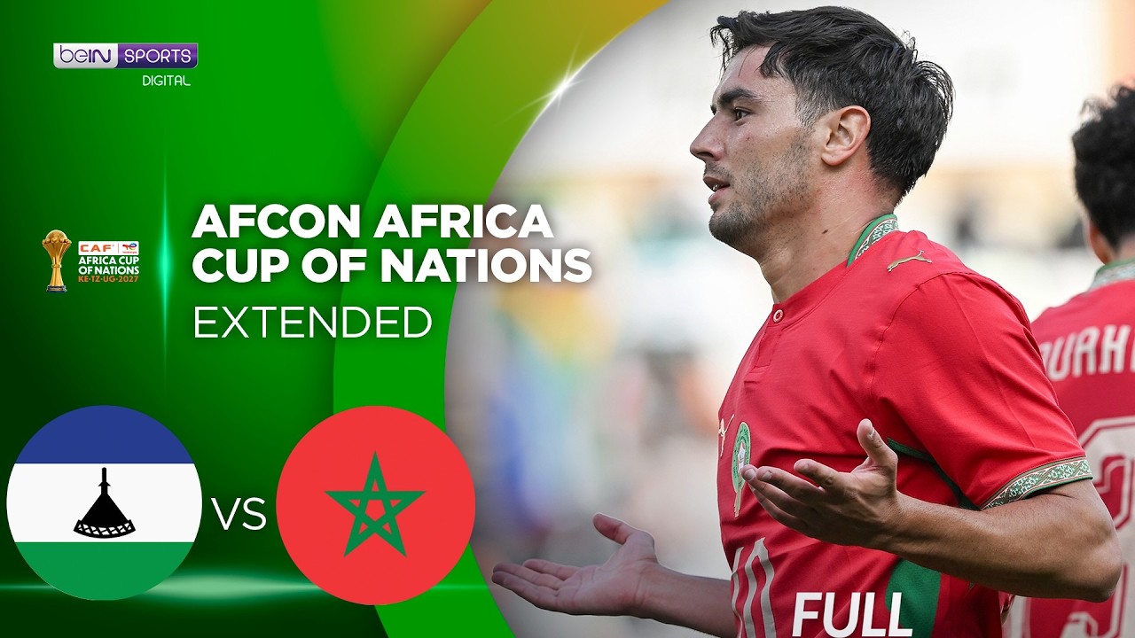 Lesotho vs Morocco | Extended HIGHLIGHTS 2027 AFCON Qualifiers | 09/29/2026 | beIN SPORTS USA