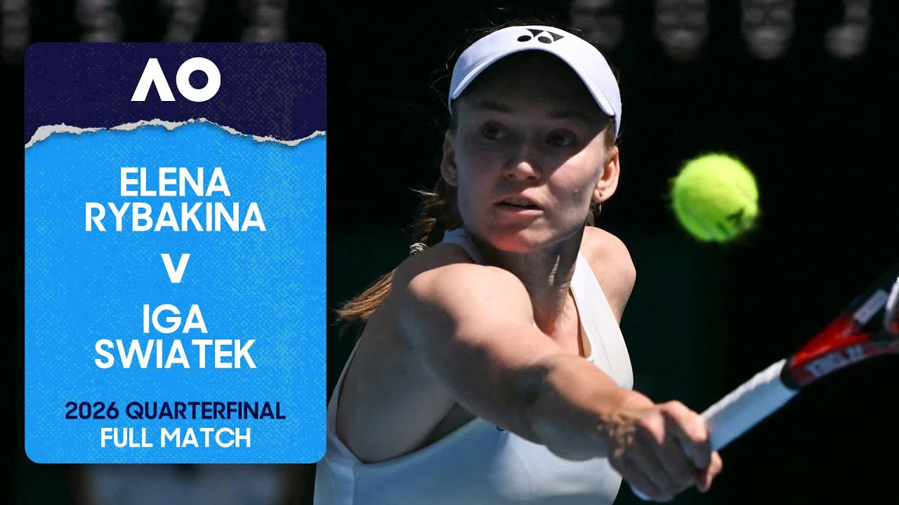 Elena Rybakina v Iga Swiatek Full Match | Australian Open 2026 Quarterfinal