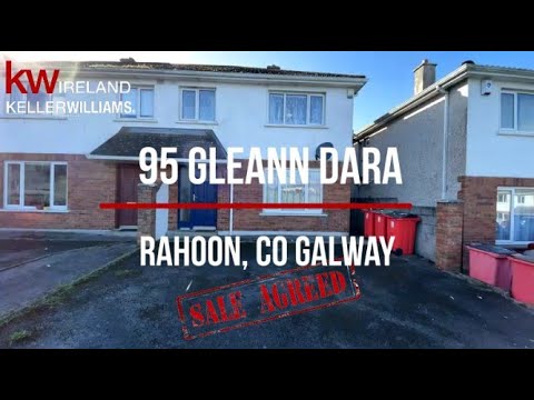 *** SALE AGREED ***  95 Gleann Dara, Rahoon, Co Galway