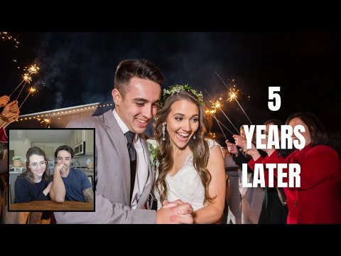 OUR WEDDING VIDEO | reenacting to our wedding day