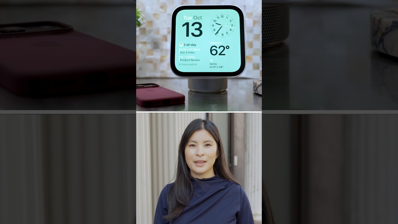 Video: Apple unveils $299 HomeView smart display with facial recognition and personalized Siri AI