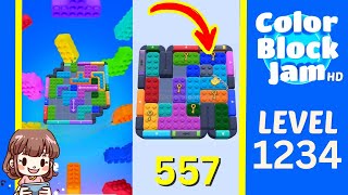 Soluzione del Livello 1234 di Color Block Jam