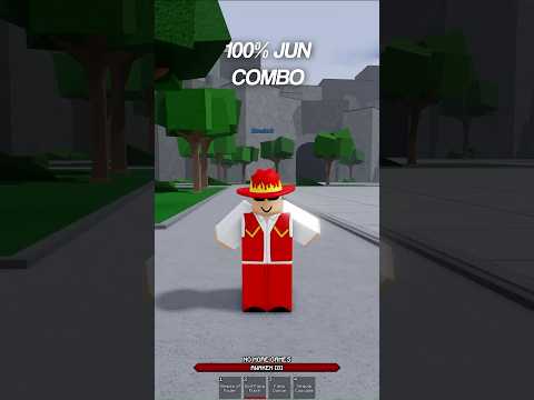 100% Jun combo 2 | Roblox Legends battlegrounds