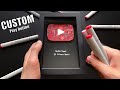 I Made a Custom Doodle Play Button! (VOICE REVEAL)