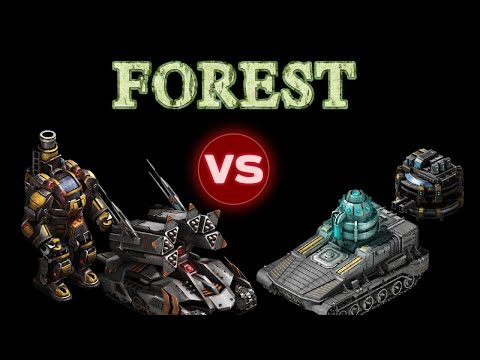 War Commander - Forest V's Base Unique Units.