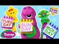 Days Of The Week Song For Kids Sing Along With Barney And Friends