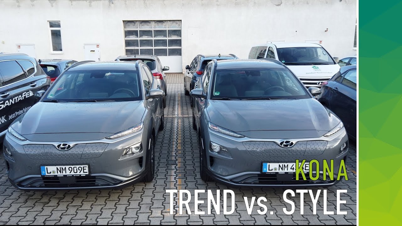 Verbrauch Hyundai Kona Trend vs Style | Lohnt sich die Wärmepumpe?