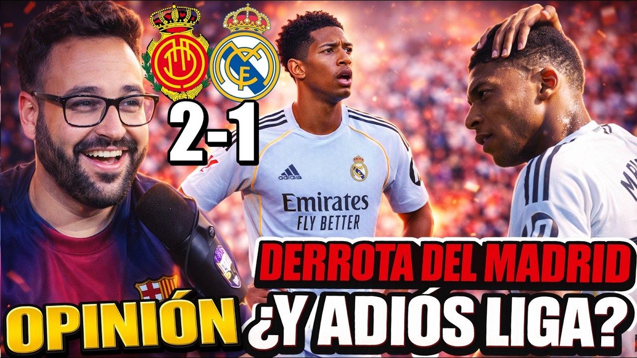 DERROTA de un MAL MADRID 2-1 con el MALLORCA - LEO ROMÁN y MURIQI HÉROES ¡El BARÇA DEBE APROVECHAR!