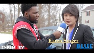 Karen1TV- Interview Karen Singer BLUE With Gideon Jackson