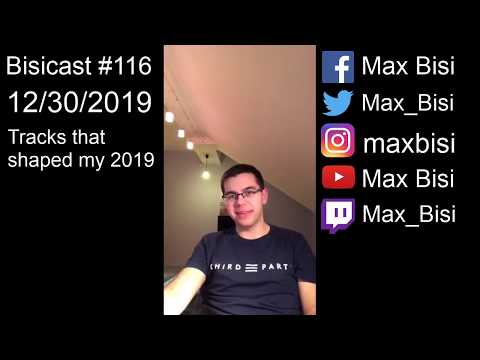 Bisicast #116: The tracks that shaped my 2019 🎉 (Re-Live from 12/30/19)