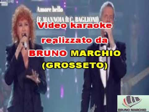KARAOKE AMORE BELLO (DEMO) - FIORELLA MANNOIA ft CLAUDIO BAGLIONI